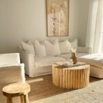 THE CLOUD 3 SEATER SOFA WITH WHITE SLIPCOVER