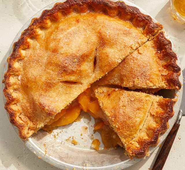 perfect peach pie